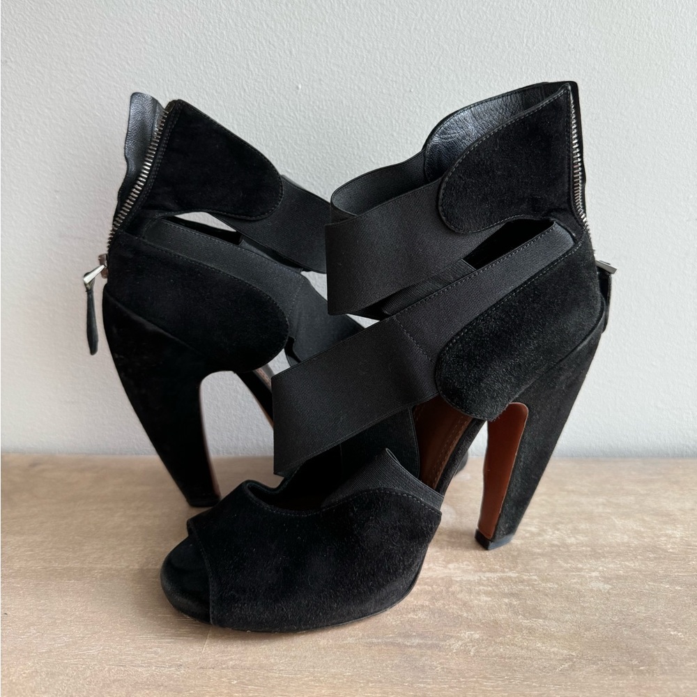 Alaia Black Bandage Heels sz 39
